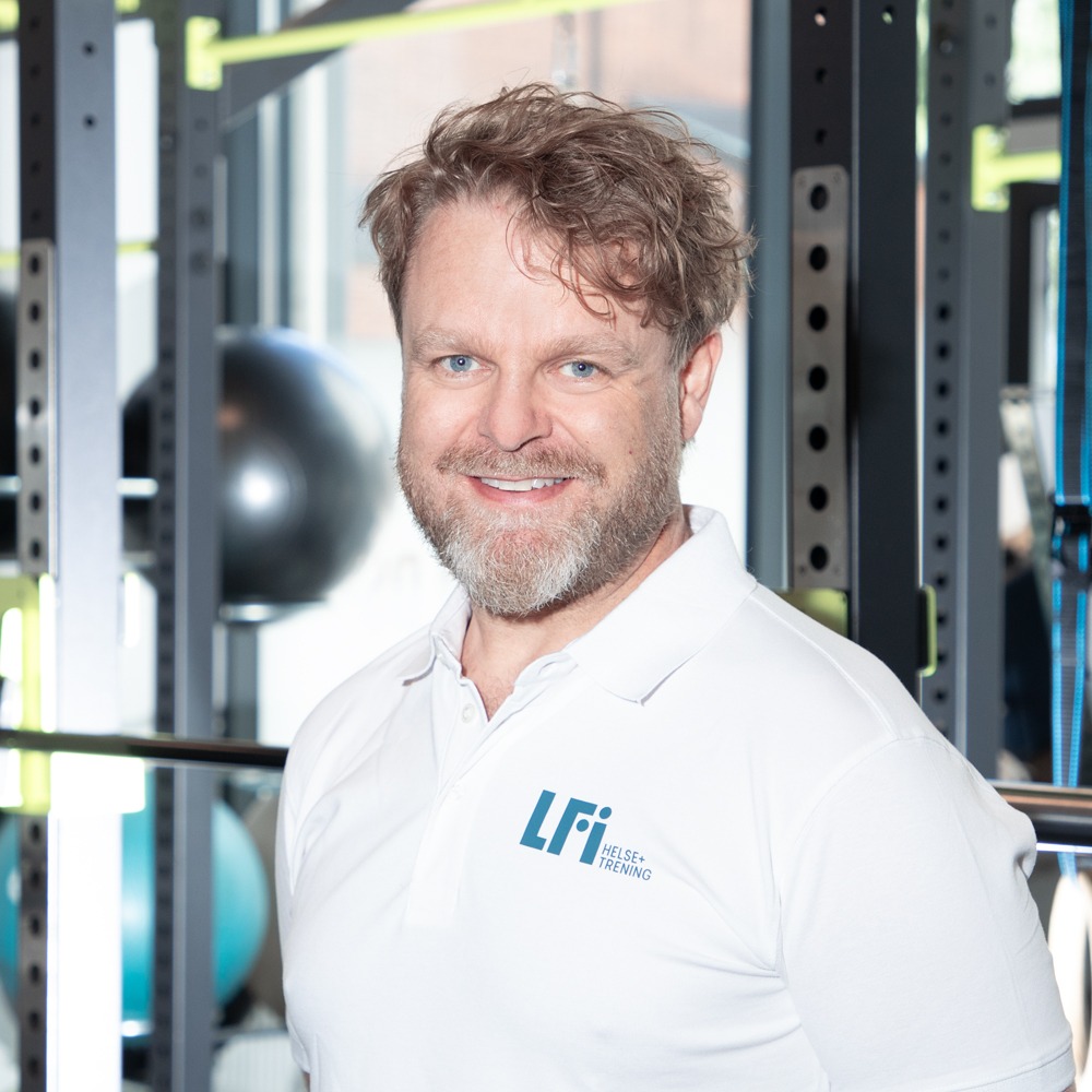 Lars Nilsen Rønningen, fysioterapeut og osteopat ved LFI Helse+Trening i Lillestrøm – for tiden i studiepermisjon for videreutdanning innen manuellterapi.