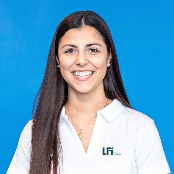 Irene Pasqua fysioterapeut og personlig trener ved LFI Helse+Trening i Lillestrøm – tilbyr tilpasset trening og behandling.